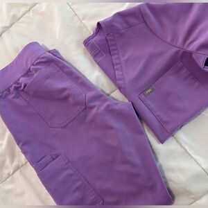 Figs Lilac Dawn Technical Collection Scrub Set